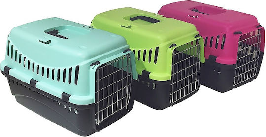 Pet Camelot Gipsy Green Dog Transport Cage 46x31x32cm