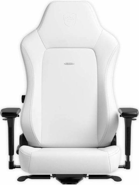 Noblechairs Hero Καρέκλα Gaming Δερματίνης με Ρυθμιζόμενα Μπράτσα White Edition