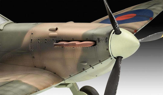 Revell Spitfire Mk.II "Aces High" Iron Maiden Modeling Figure Airplane 134 Pieces in Scale 1:32 with Glue and Paints 28.6x35.1cm.