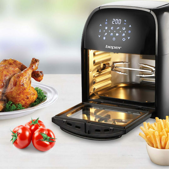 Beper Air Fryer 12lt Μαύρο P101FRI012