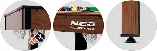 NEO Sport NS-807 Американска Билярдна Маса М122xШ61xВ76cm