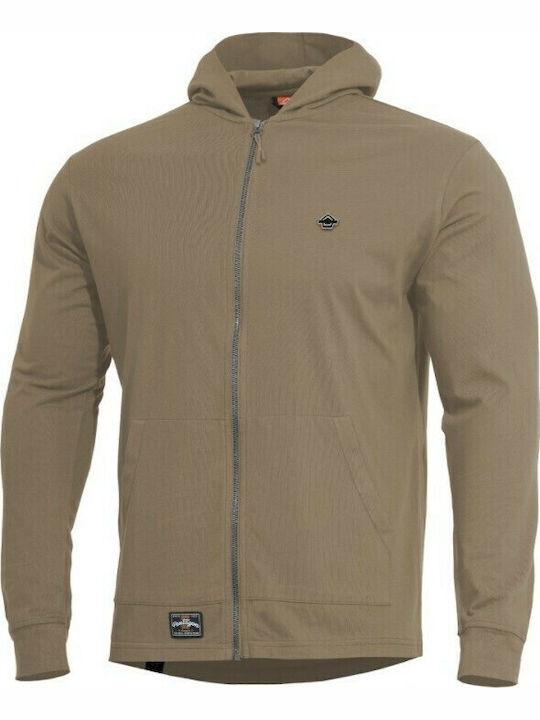 Pentagon Agis Ring Spun Sweater Hunting Cardigan Beige