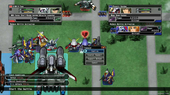 SD Gundam G Generation Cross Rays Platinum Edition Switch Game