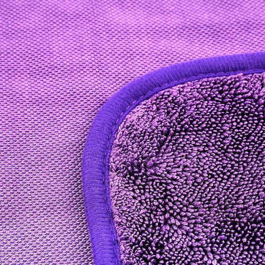 Maxshine Twisted Loop Cloths Microfiber Drying Car 600gsm Purple 40x40cm 3pcs