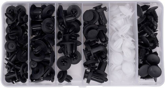Kraft & Dele Car Plastic Clips 100pcs