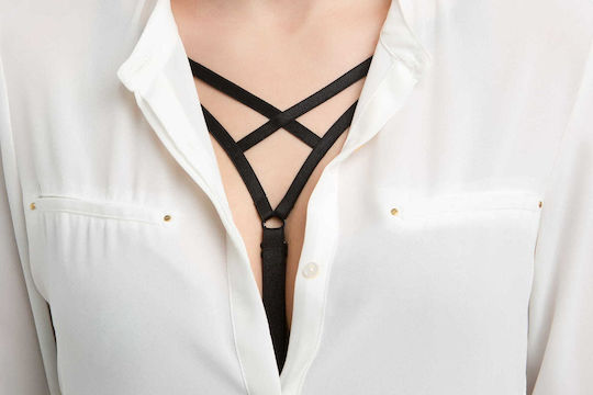 Julimex Decollete Cross Straps Αξεσουάρ Ραπτικής Μαύρο