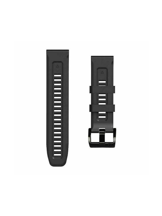 Tech-Protect Iconband Armband Silikon Schwarz (Fenix 5 / 5 Plus / 6 / 6 Pro / 7 / 7 Pro / 8 (47mm))