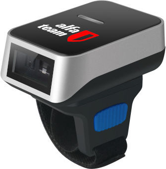 Alfa DI9010-2D Ring Scanner Wired with 2D and QR Barcode Reading Capability