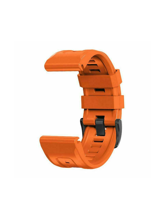 Tech-Protect Iconband Strap Silicone Orange (Garmin Fenix 3/5X/3HR/5X Plus/6X/6X/7X Pro (26mm))