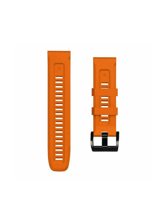 Tech-Protect Iconband Strap Silicone Orange (Garmin Fenix 3/5X/3HR/5X Plus/6X/6X/7X Pro (26mm))
