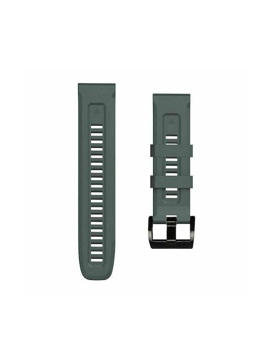 Tech-Protect Iconband Strap Silicone Steel Grey (Fenix 5 / 5 Plus / 6 / 6 Pro / 7 / 7 Pro / 8 (47mm))