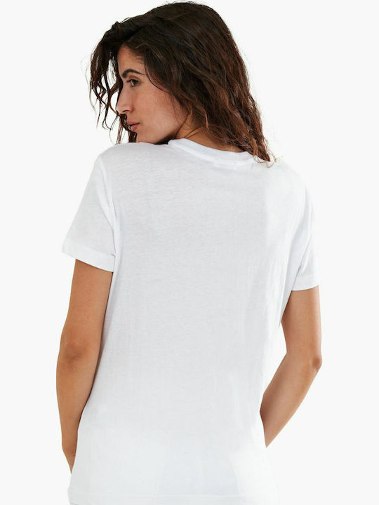 Damen T-Shirt Weiß