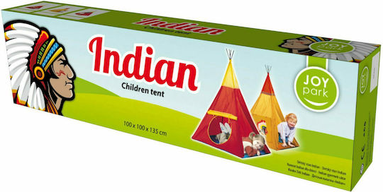 Kids Indian Teepee Play Tent for 3+ years Yellow