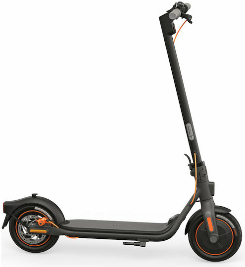 Segway Ninebot F40E Електрическа Тротинетка с Максимална Скорост 25 км/ч и Максимална Автономност 40 км в Черен Цвят със Седалка