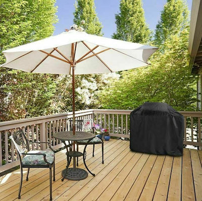 Κάλυμμα Ψησταριάς Μαύρο με Προστασία UV 170x61x117εκ.