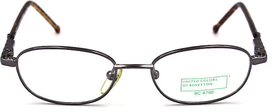 Benetton Metallisch Brillenrahmen Gray BEN303 430