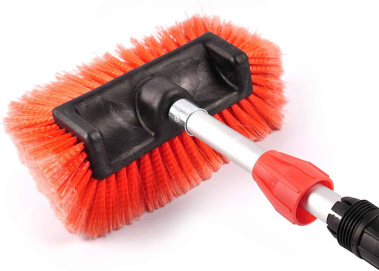 Maxshine Flow Thru Telescopic Car Wash Broom with Water Supply 120-240cm