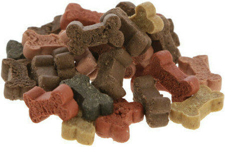 Kerbl Pet Mix Bucket Treat Training for Dogs with Lamb, Chicken and Fish 500gr