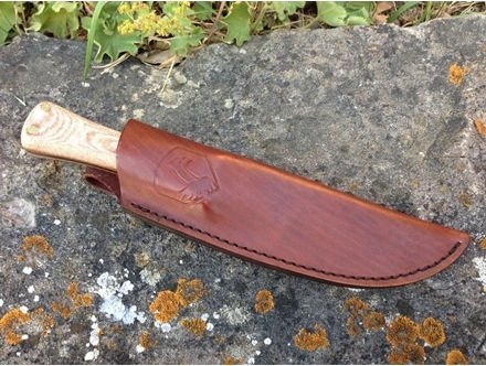 Condor Tool & Knives Primitive Camp Нож Бежов с Кожен Калъф