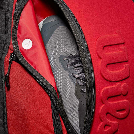 Wilson Clash V2 Super Tennis Bag Red