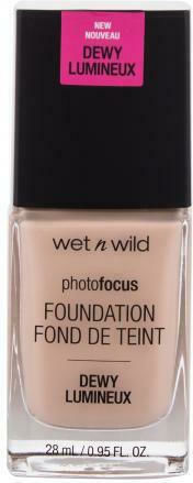 Wet n Wild Photo Focus Dewy Liquid Make Up Nude Ivory 28ml