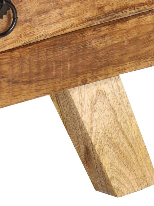 TV Stand from Solid Wood Mango L110xW30xH40cm