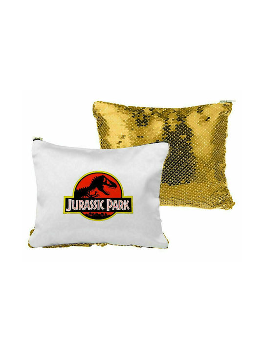 Jurassic park, Τσαντάκι νεσεσέρ με πούλιες (Sequin) Χρυσό