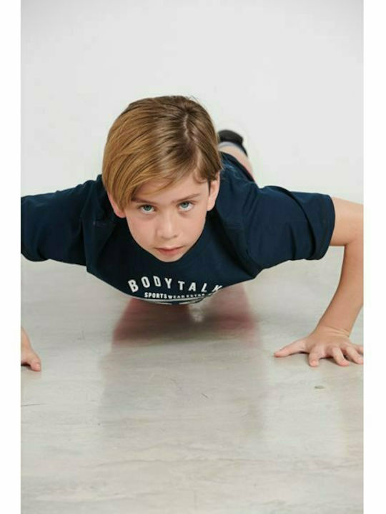 Kids' Set with Shorts Summer 2pcs Navy Blue
