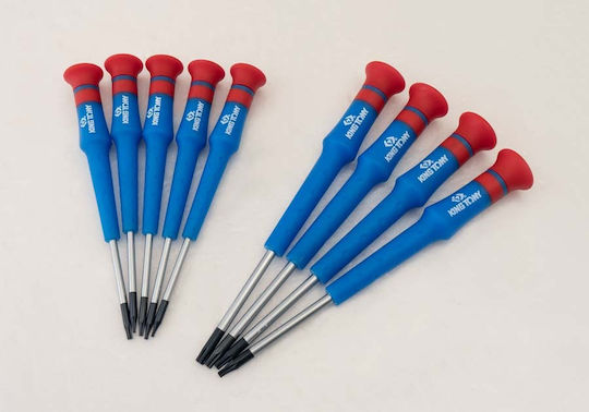 King Tony Set 9 Electrician VDE Precision Screwdrivers