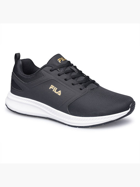 Fila Memory Dolomite Ανδρικά Αθλητικά Παπούτσια Running Μαύρα