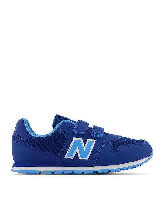 500 Kids Sneakers with Scratch Blue