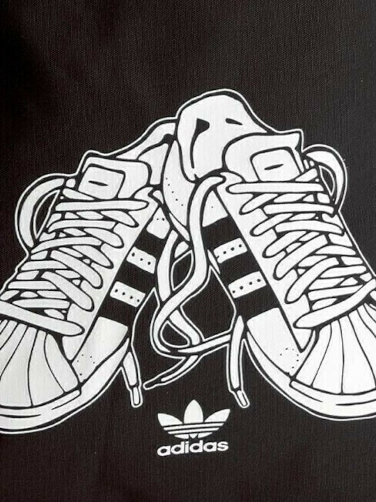 adidas Sst Cotton Shopping Bag in Black color