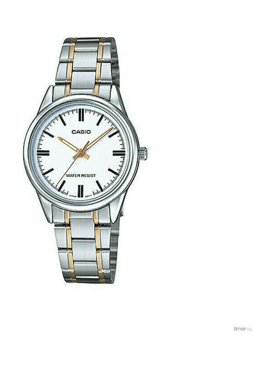 Womens Watch 28mm Battery With Silver Metal Bracelet
