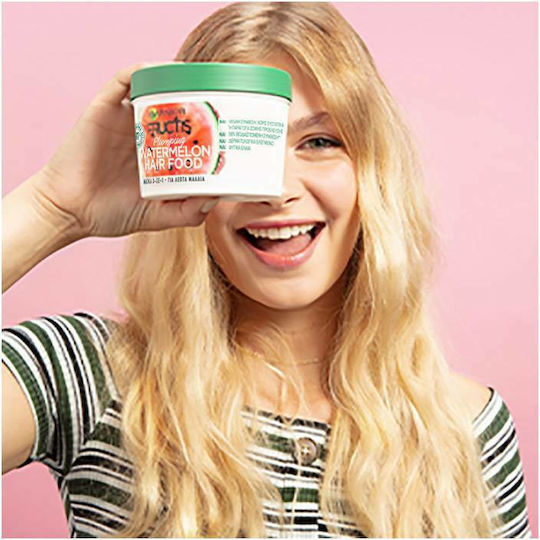 Garnier Fructis Hair Food Watermelon Mască de Păr pentru Hidratare 390ml