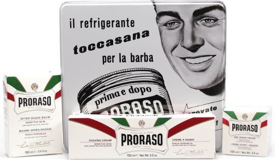 Proraso Toscana with Pre-shave Cream 100ml Shaving Cream 150ml & After Shave Balm 100ml