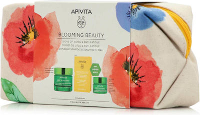 Apivita Blooming Beauty Bee Radiant Σετ Περιποίησης με Κρέμα Προσώπου ,Ιδανικό για 30+