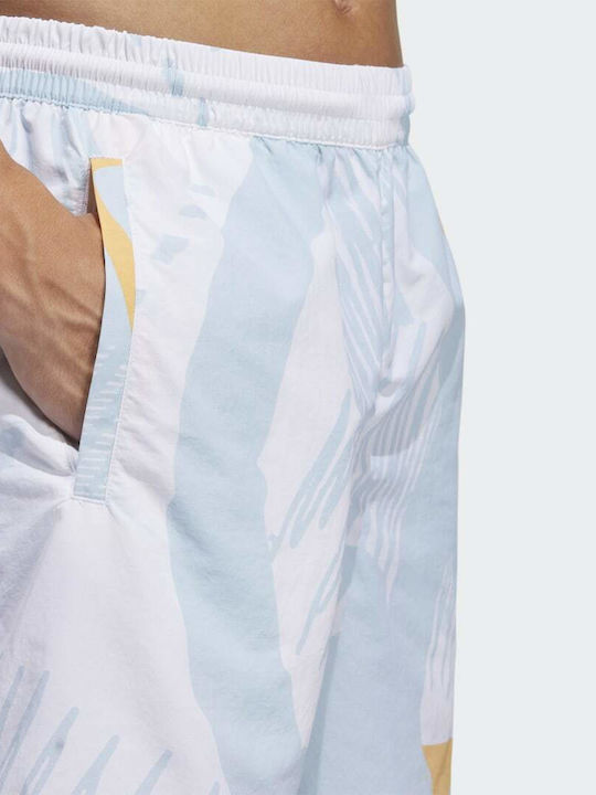 Sportliche Herrenshorts Sky Tint / Acid Orange