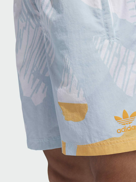 Sportliche Herrenshorts Sky Tint / Acid Orange