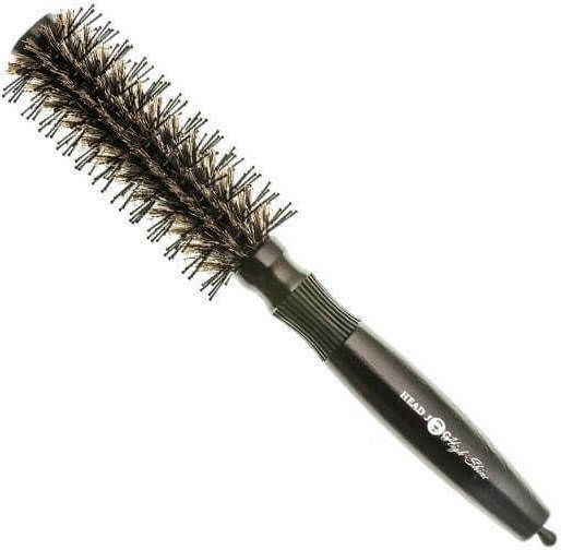 Head Jog 114 High Shine Radial Hair Brush Βούρτσα Μαλλιών Καφέ 21mm