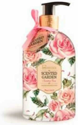 IDC Institute Scented Garden Land Rose Feuchtigkeitsspendende Lotion Körper mit Duft Lavendel 500ml