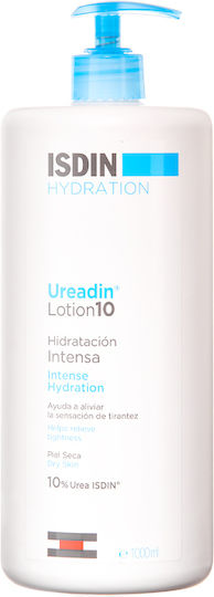 Isdin Ureadin Lotion 10 Moisturizing Body Lotion with Urea for Dry Skin 1000ml