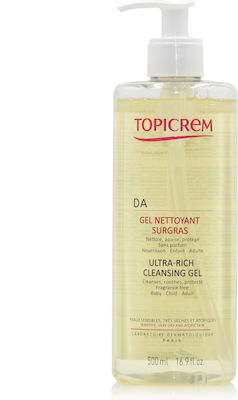 Topicrem AD Ultra Rich Cleansing Gel Gel for the Face & the Body Suitable for Atopic Skin 500ml