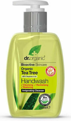 Dr.Organic Tea Tree Hand Wash Cream Soap 250ml