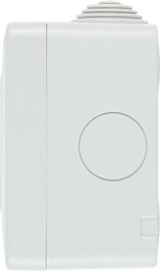 Vimar Plana Surface Mounted Electrical Box IP40 in Gray Color