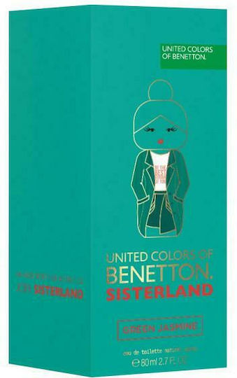 Benetton Sisterland Green Jasmine Eau de Toilette 80ml