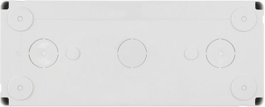 Vimar Plana Surface Mounted Electrical Box IP40 in Gray Color