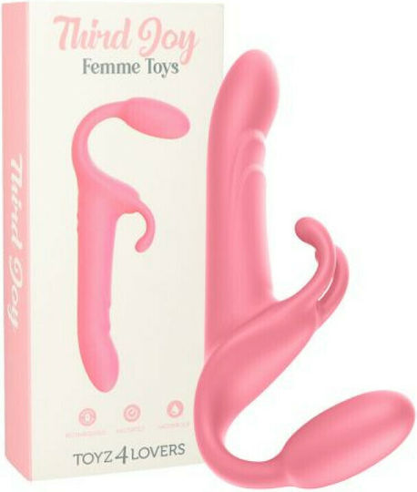 Toyz4lovers Third Joy Vibrator Δονητής Rabbit Pink
