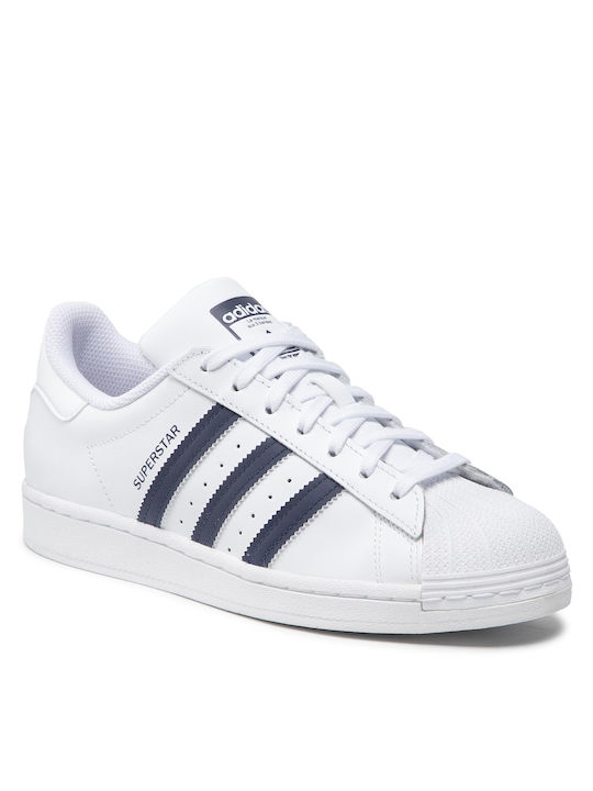 Adidas Superstar Γυναικεία Sneakers Cloud White / Shadow Navy