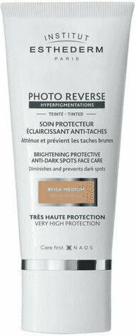 Institut Esthederm Photo Reverse Крем за Лице Дневен Крем Оцветен и SPF50 за Хидратация и Несъвършенства по Кожата 50ml