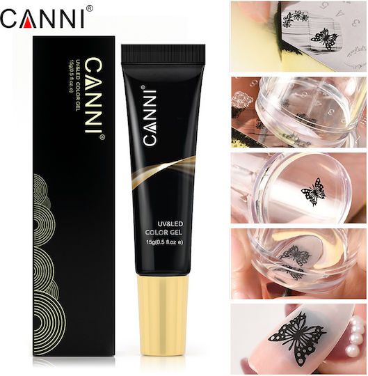 Canni Stamping AC06 Nail Art Gel Falsche Nagelgel AC06 15gr